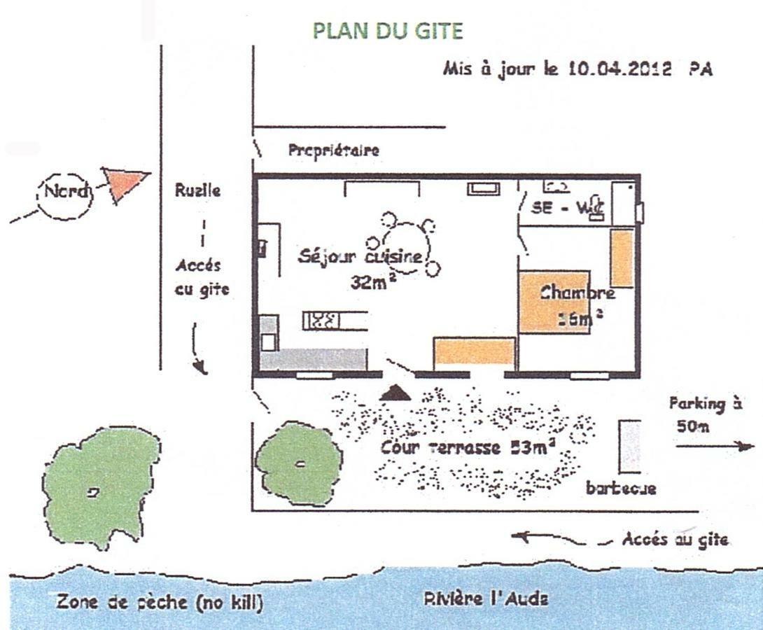 Le Clos Des Colverts Appartement Campagne-sur-Aude